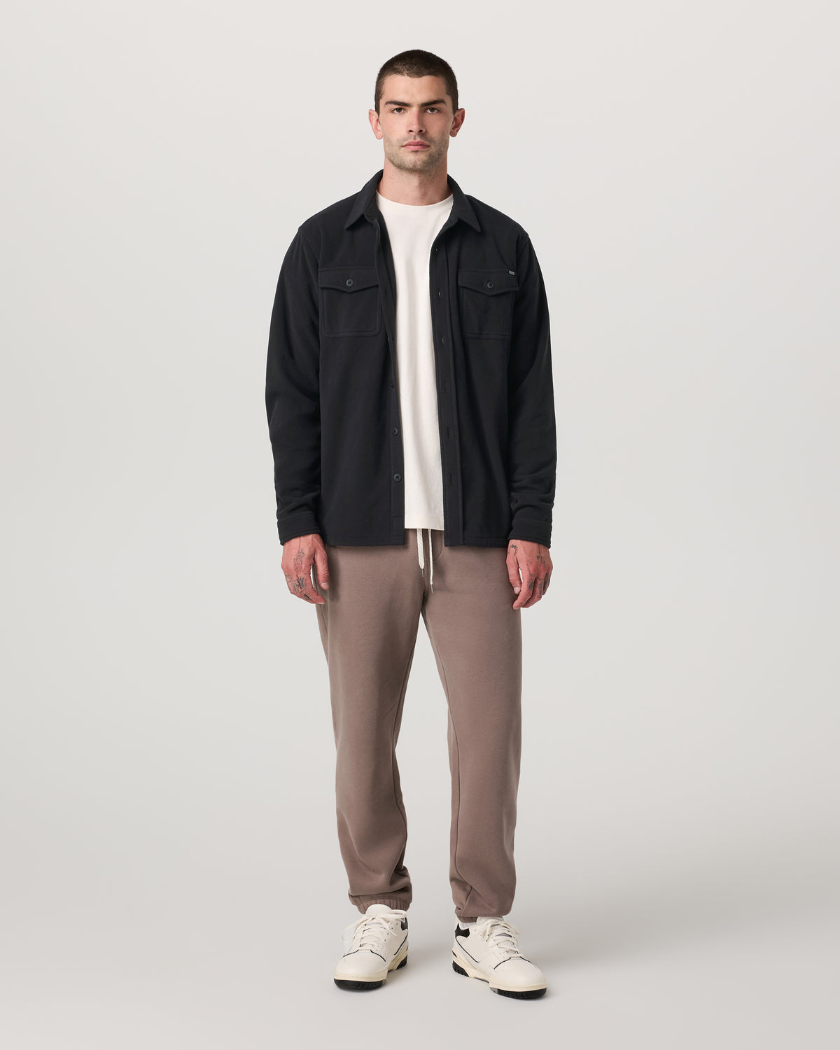 Aspen Shirt Jacket Black | Vuori for sale