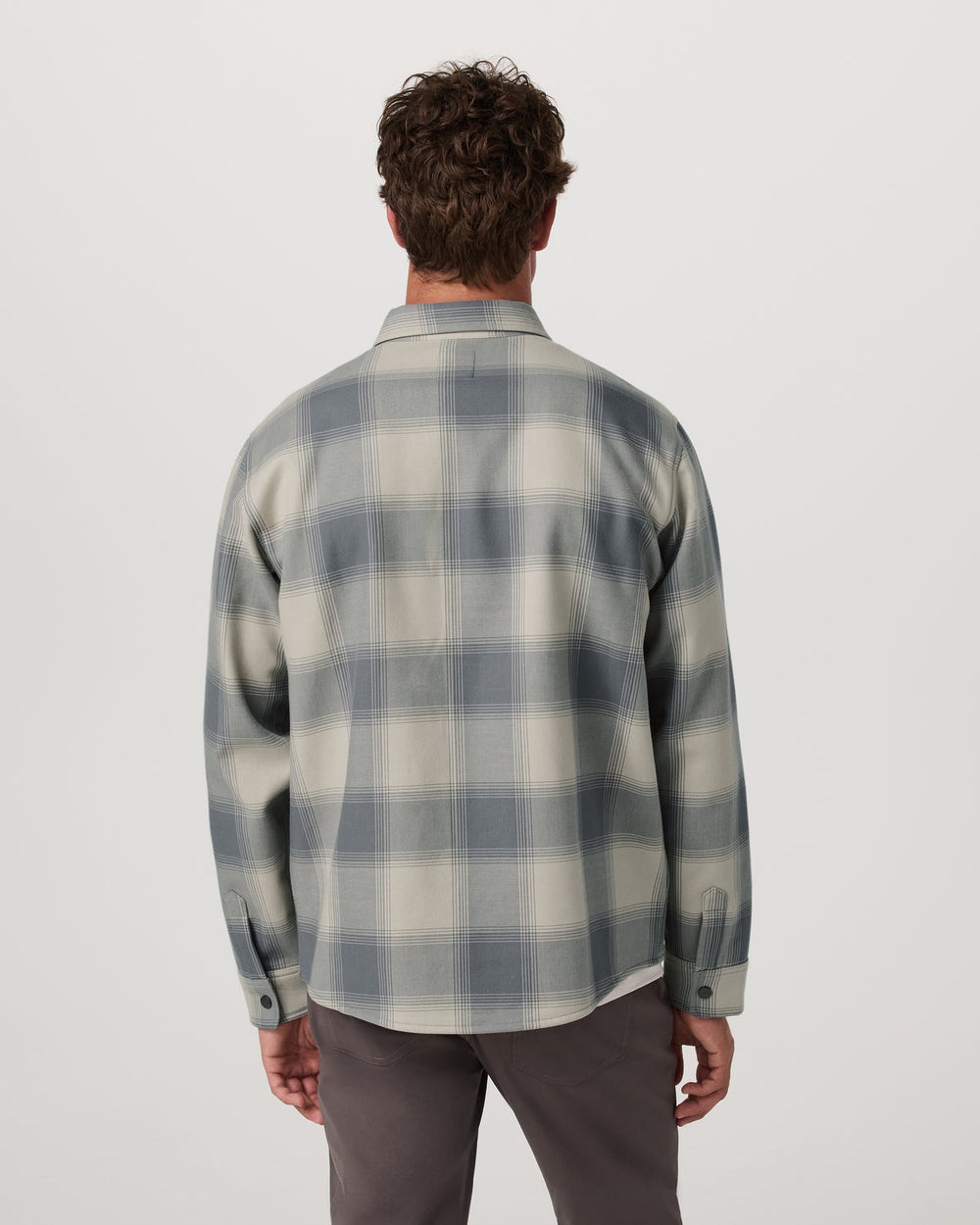 Range Shirt Jacket 2.0 Men's Mushroom Plaid Jacket | Vuori onsale