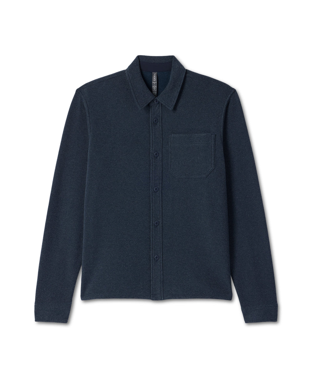 Beach Fleece Shirt Jacket Men's Ink Heather Jacket | Vuori onsale