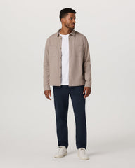 Coronado Shirt Jacket Men's Pumice Heather Shirt Jacket | Vuori for sale