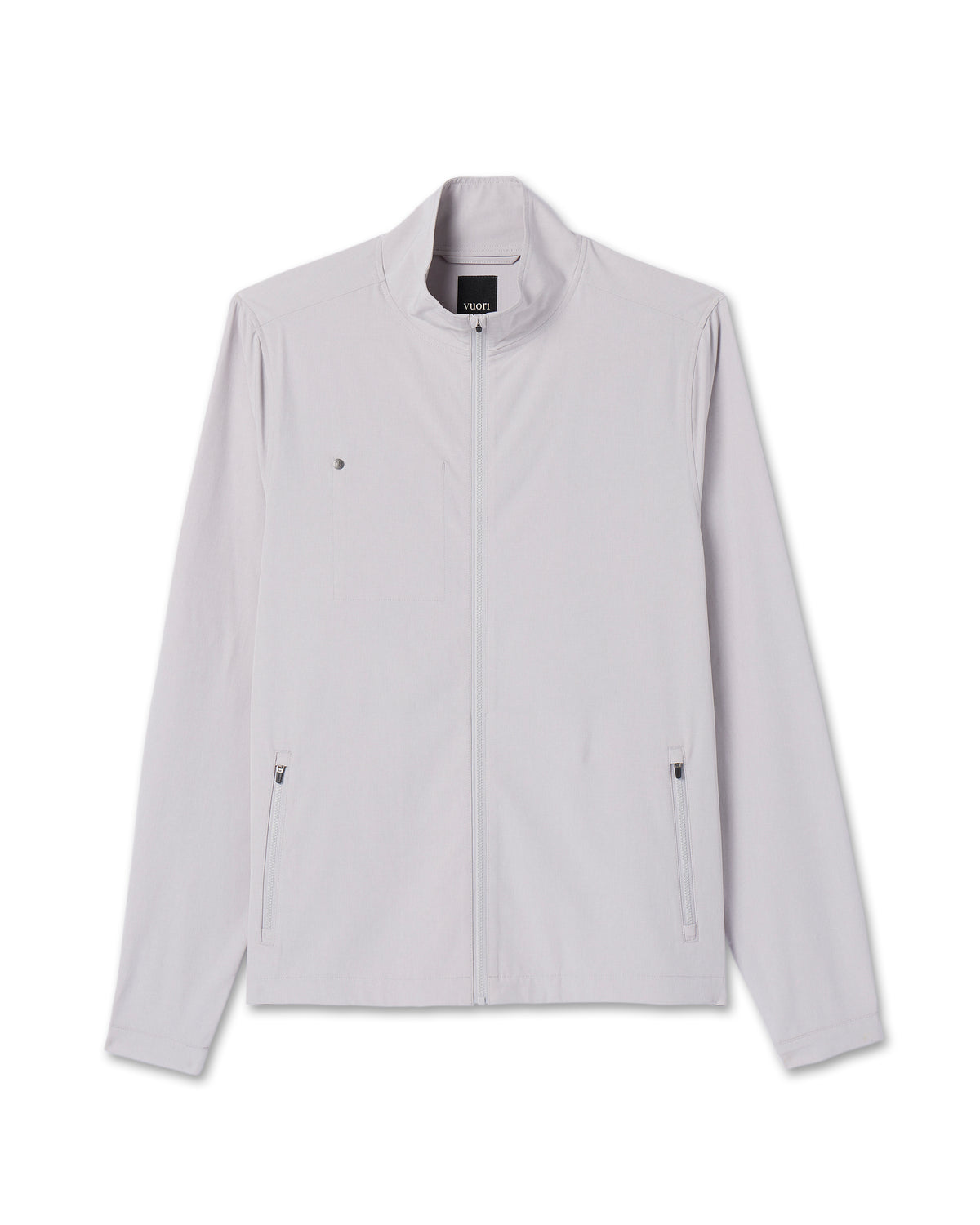 Venture Track Jacket Platinum Linen Texture | Vuori shop