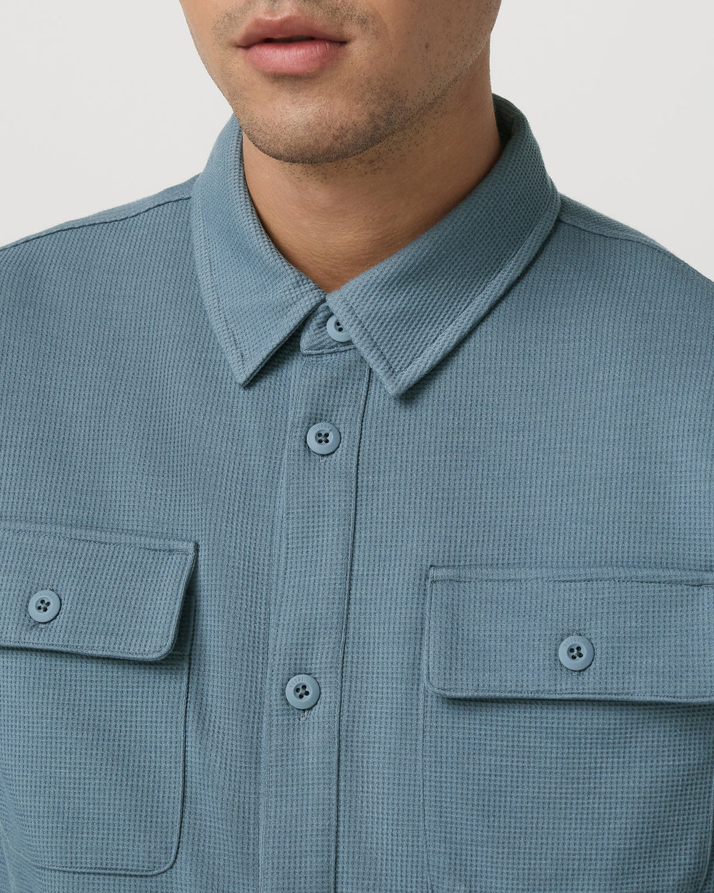 Waffle Shirt Jacket Versatile Men's Abyss Shirt Jacket | Vuori for sale