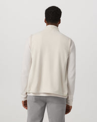 Aspen Vest Men's Mushroom Zip-Up Fleece Vest | Vuori shop