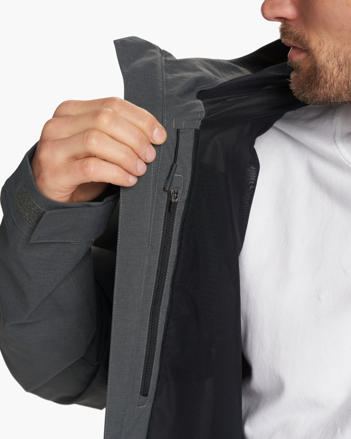 Oahu Rain Jacket Men's Shale Lightweight Jacket | Vuori sale
