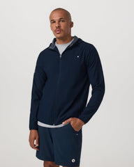 Outdoor Trainer Shell Men's Lightweight Full-Zip Ink Jacket | Vuori for sale