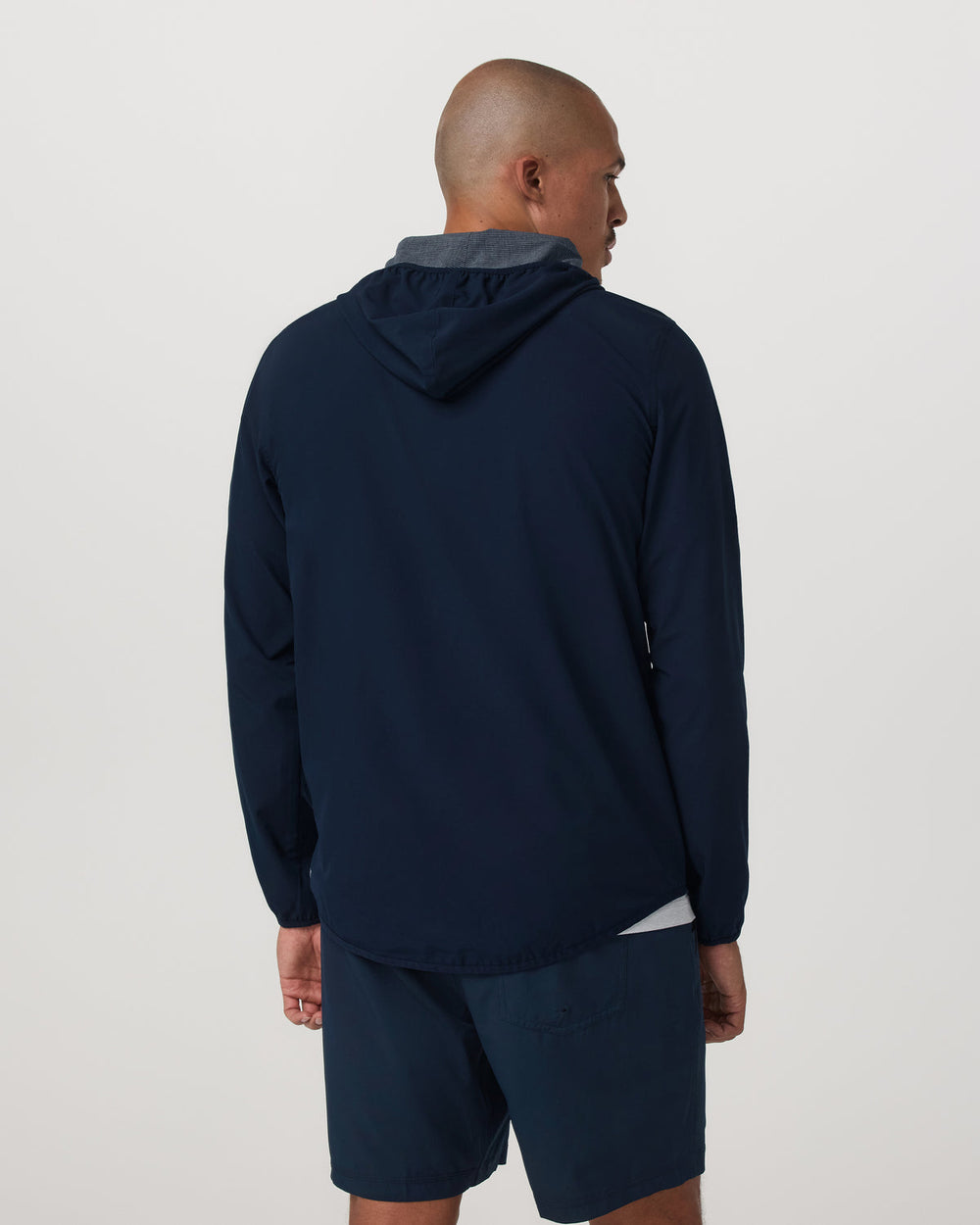 Outdoor Trainer Shell Men's Lightweight Full-Zip Ink Jacket | Vuori for sale