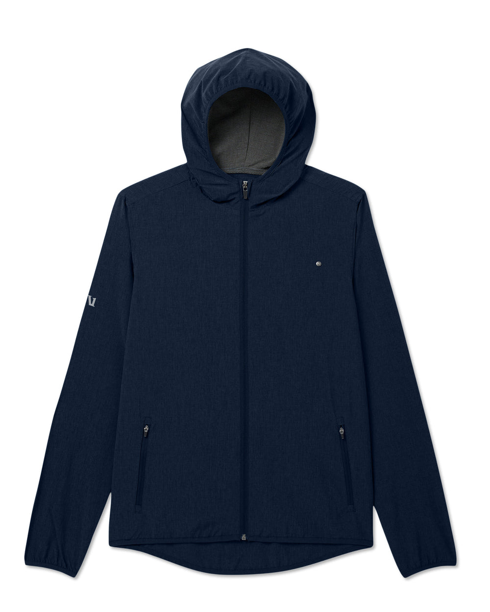 Outdoor Trainer Shell Men's Lightweight Full-Zip Ink Jacket | Vuori for sale