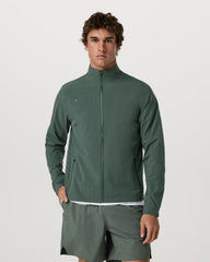 Venture Track Jacket Men's Agate Green Workout Jacket | Vuori discount