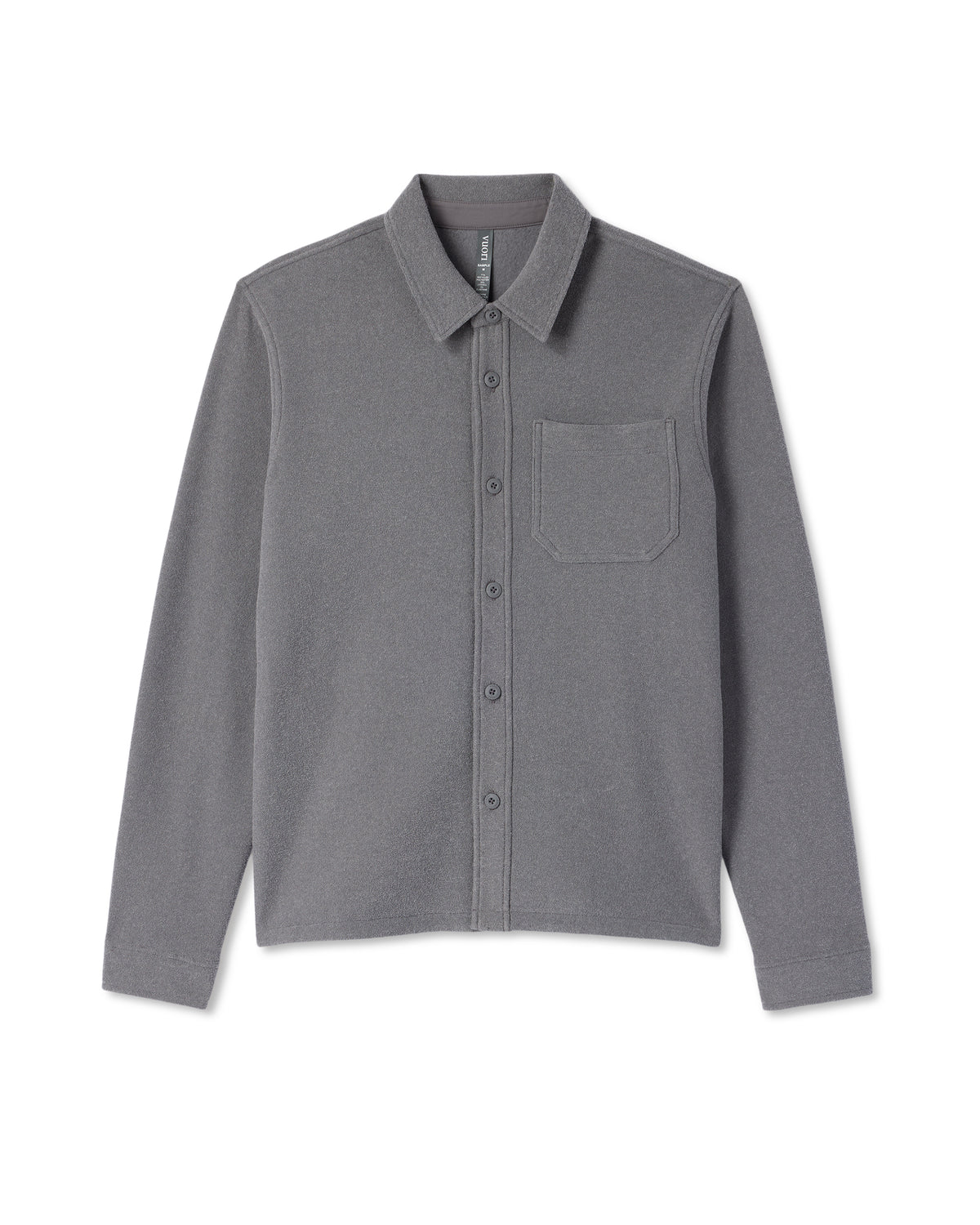Beach Fleece Shirt Jacket Men's Pinecone Heather Jacket | Vuori outlet