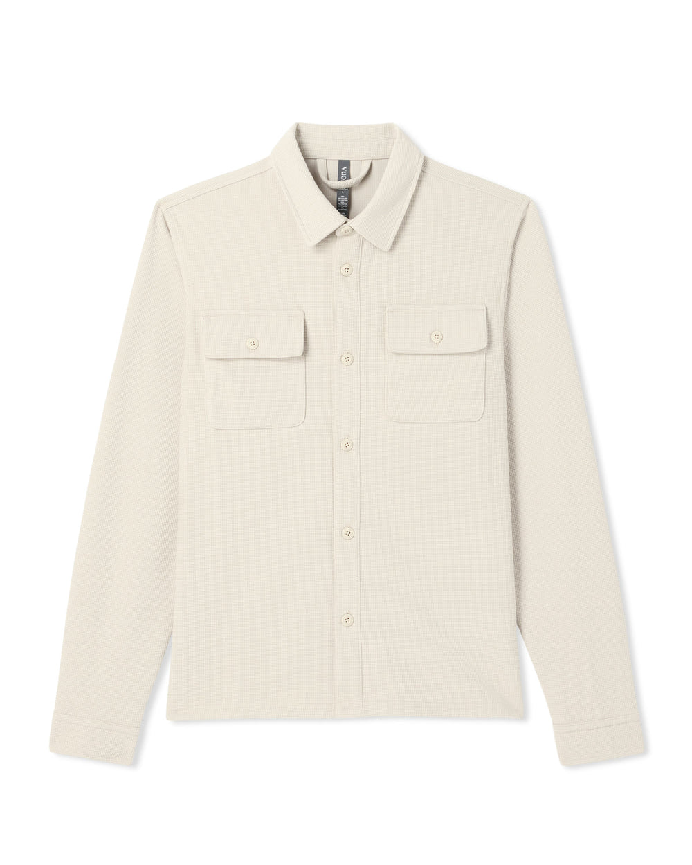 Waffle Shirt Jacket Versatile Men's Natural Shirt Jacket | Vuori sale