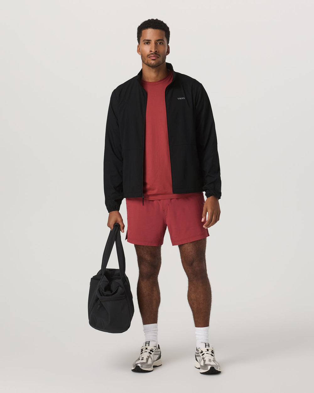 Terrain Jacket Men's Black Lightweight Running Shell | Vuori for sale