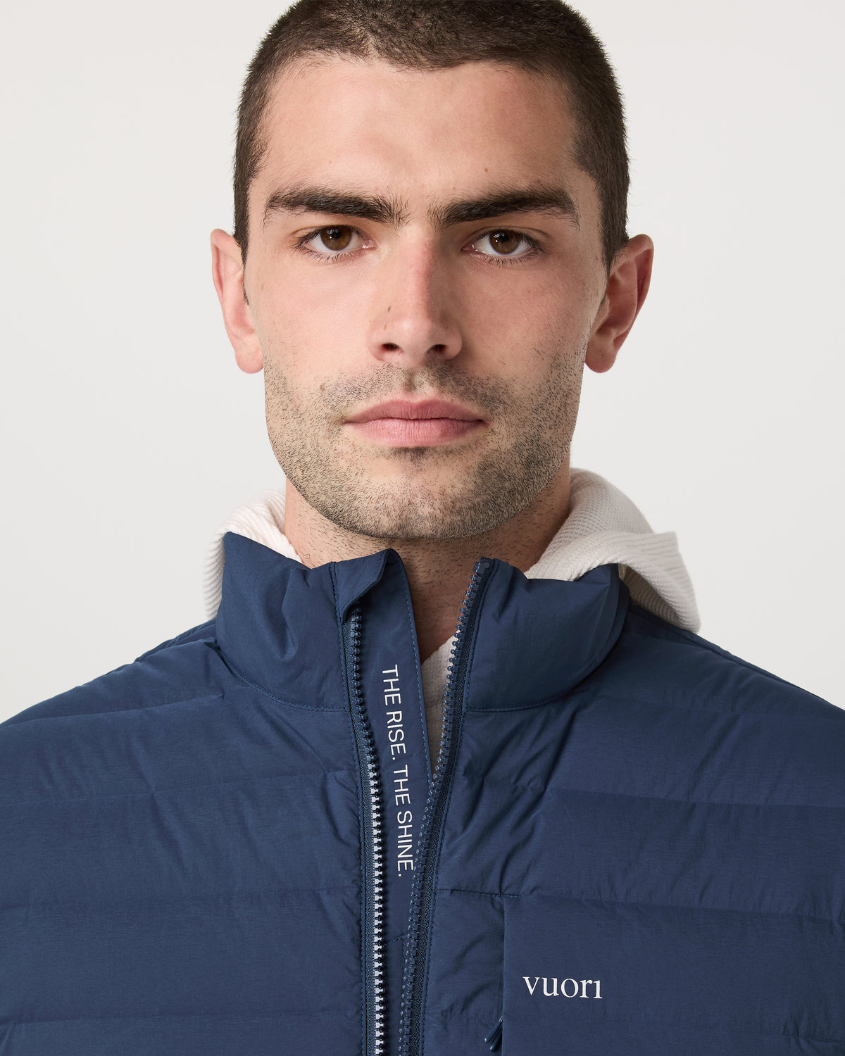 Steadfast Insulated Vest Men's Blue Coast Vest | Vuori online