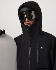 Taika Snow Shell Men's Black Ski/Board Jacket for Winter | Vuori discount