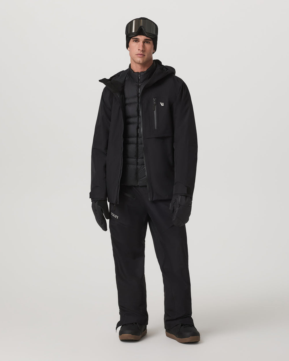 Taika Snow Shell Men's Black Ski/Board Jacket for Winter | Vuori discount