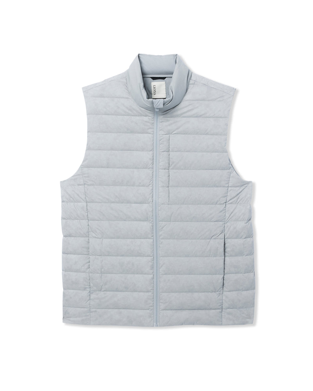 Steadfast Insulated Vest Men's Sea Fog Vest | Vuori outlet