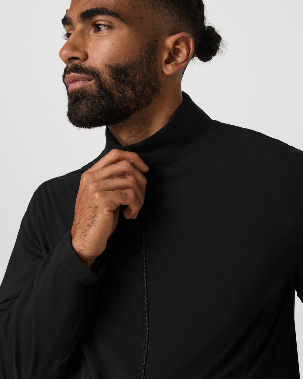 Octa Wind Shell Multi-Purpose Men's Black Jacket | Vuori shop