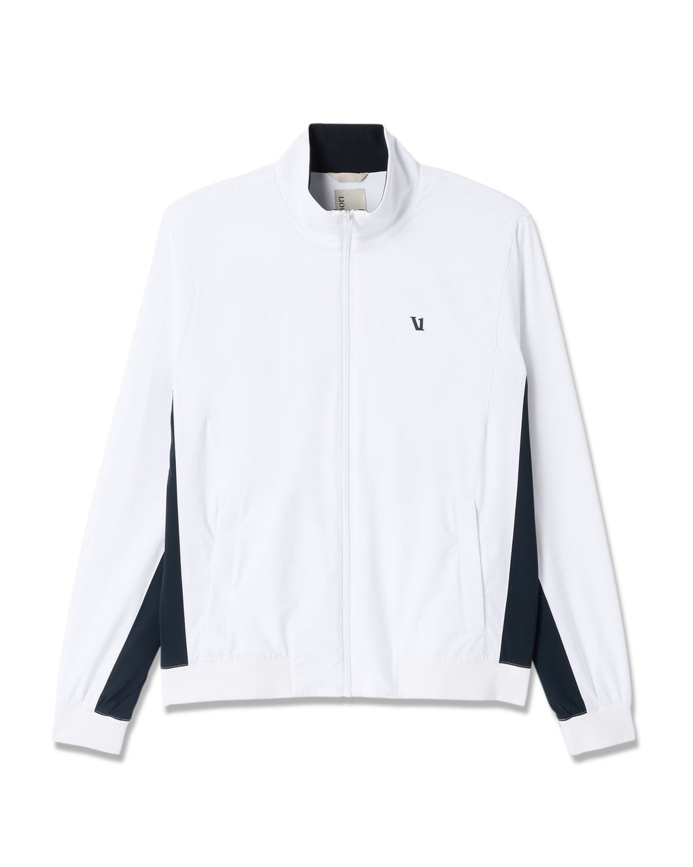 Fleet Jacket Men's White Color Block Jacket | Vuori sale