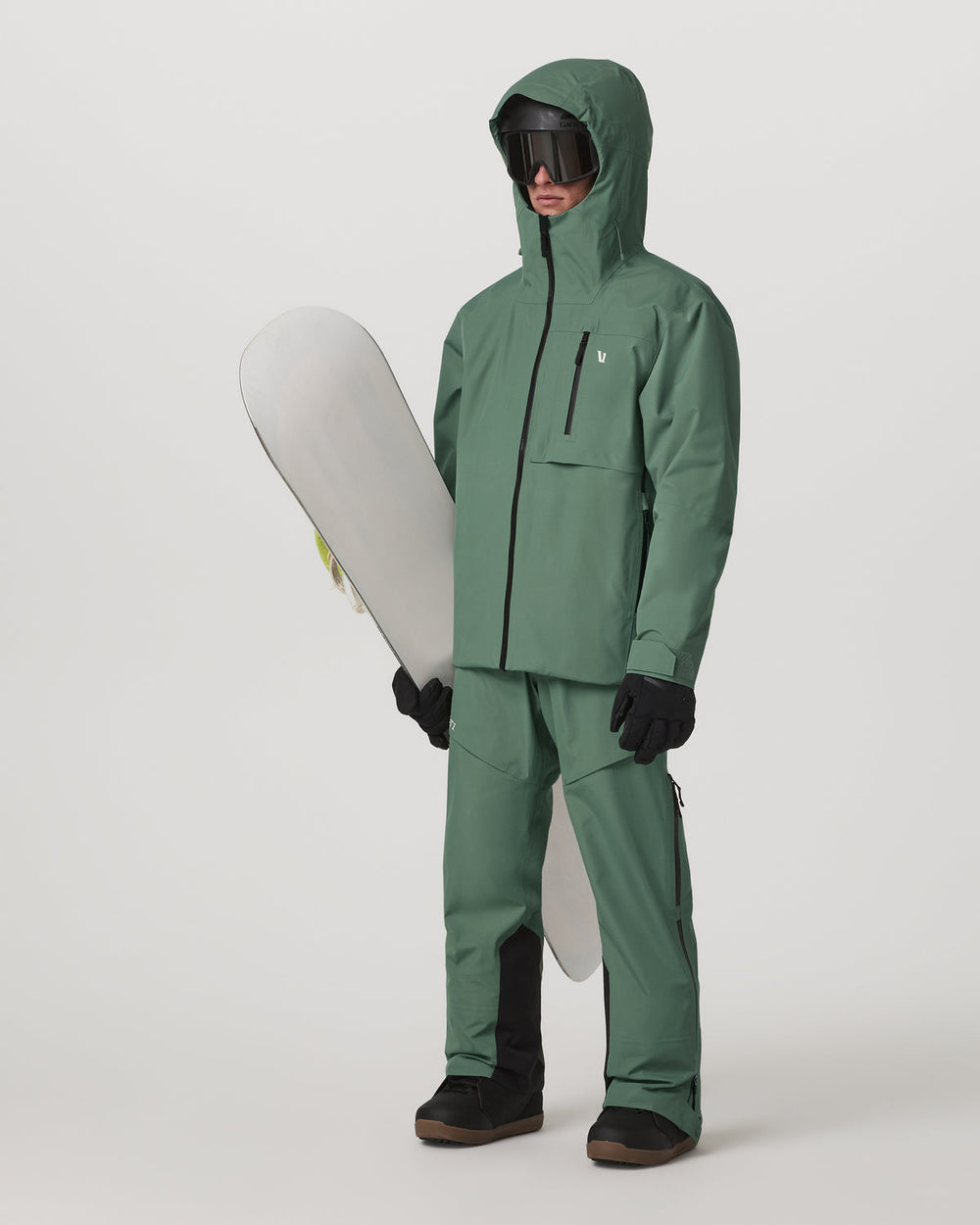 Taika Snow Shell Men's Sea Pine Ski/Board Jacket | Vuori online