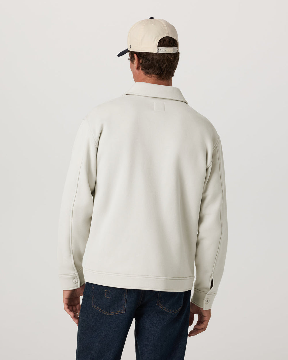Seaside Shirt Jacket Men's Salt Lifestyle Jacket | Vuori shop