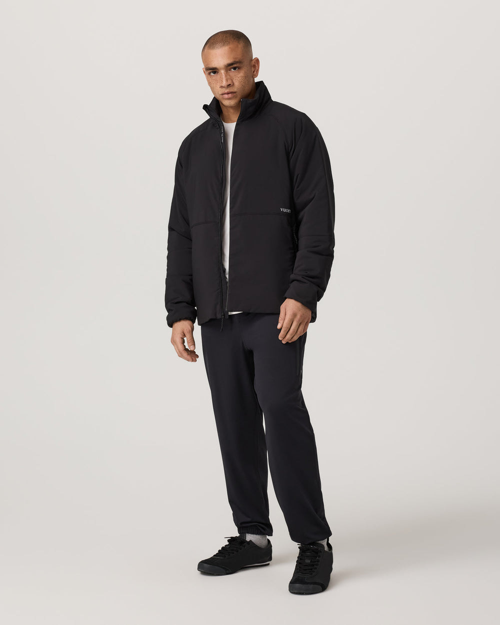 Malin Hybrid Jacket Men's Classic Fit Black Jacket | Vuori onsale