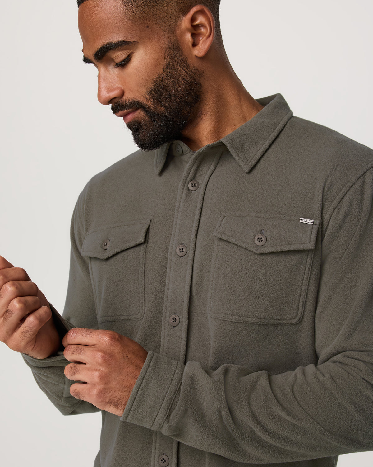 Aspen Shirt Jacket Men's Root Fleece Shirt Jacket | Vuori discount