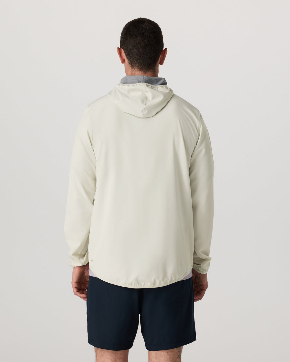 Outdoor Trainer Shell Men's Winter Grey Hooded Jacket | Vuori outlet
