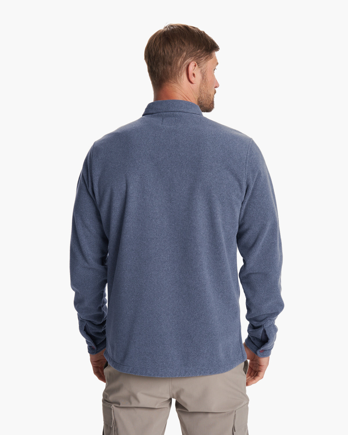 Aspen Shirt Jacket Azure Heather | Vuori shop