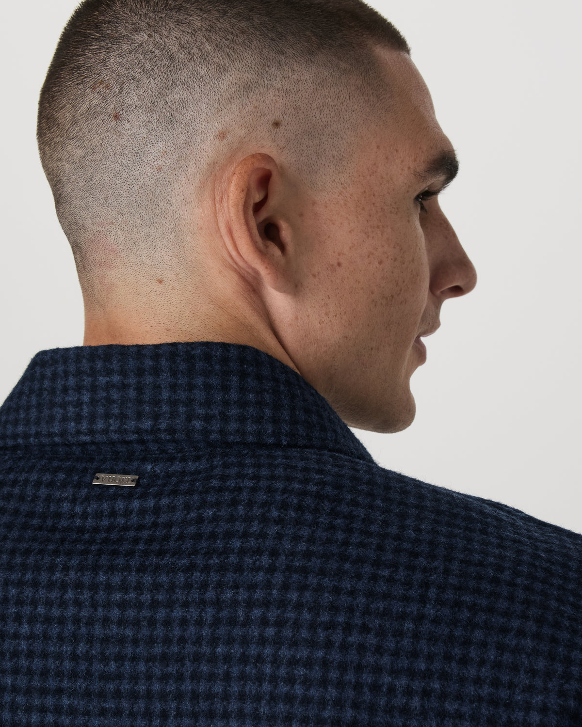 Ridge Natural Shirt Jacket Men's Navy Button-Up Jacket | Vuori sale