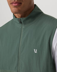 Sunday Element Vest Men's Agate Green Heather Vest | Vuori online