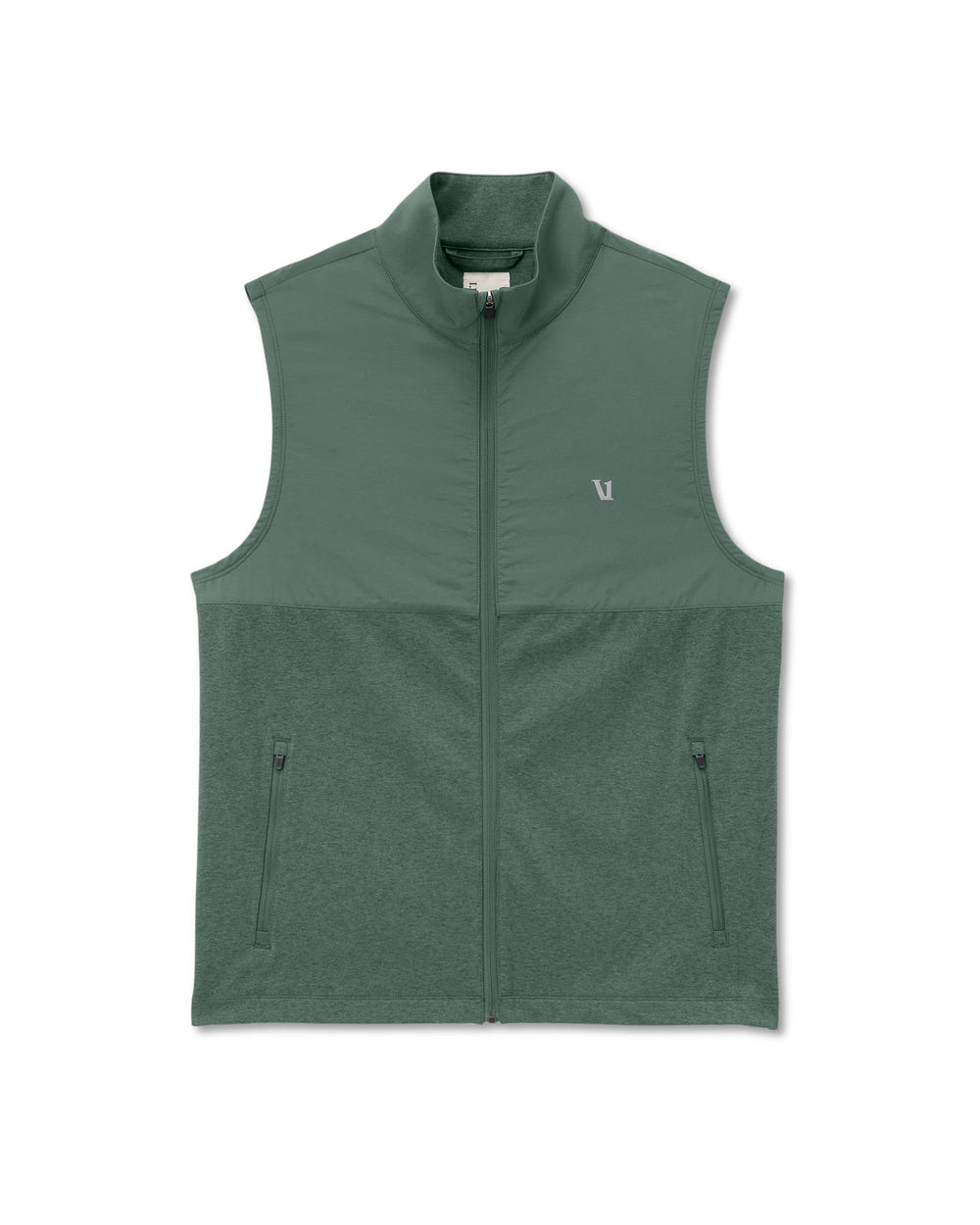 Sunday Element Vest Men's Agate Green Heather Vest | Vuori online