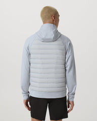 Steadfast Insulated Hybrid Men's Sea Fog Jacket | Vuori discount