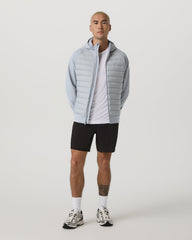 Steadfast Insulated Hybrid Men's Sea Fog Jacket | Vuori discount