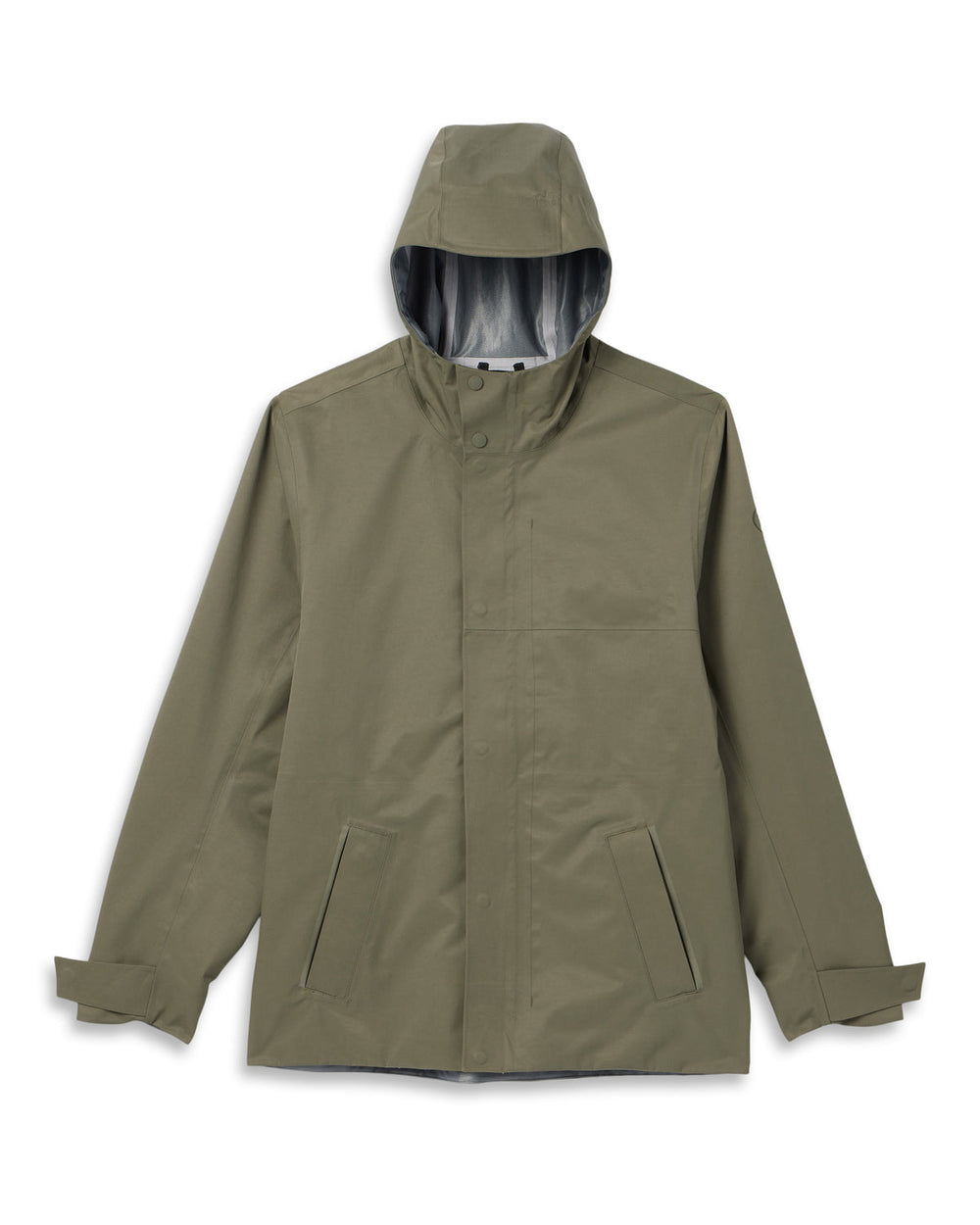 Tuuli Rain Jacket Men's Dark Metal Waterproof Jacket | Vuori outlet
