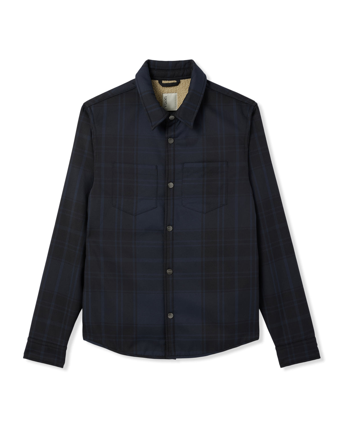Coastside Shirt Jacket Men's Navy Fleece Shirt Jacket | Vuori for sale