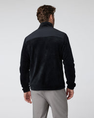 Fairfield Full Zip Jacket Men's Black Fleece Jacket | Vuori online