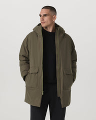 Bering Down Parka Warm Men's Oregano Jacket | Vuori discount