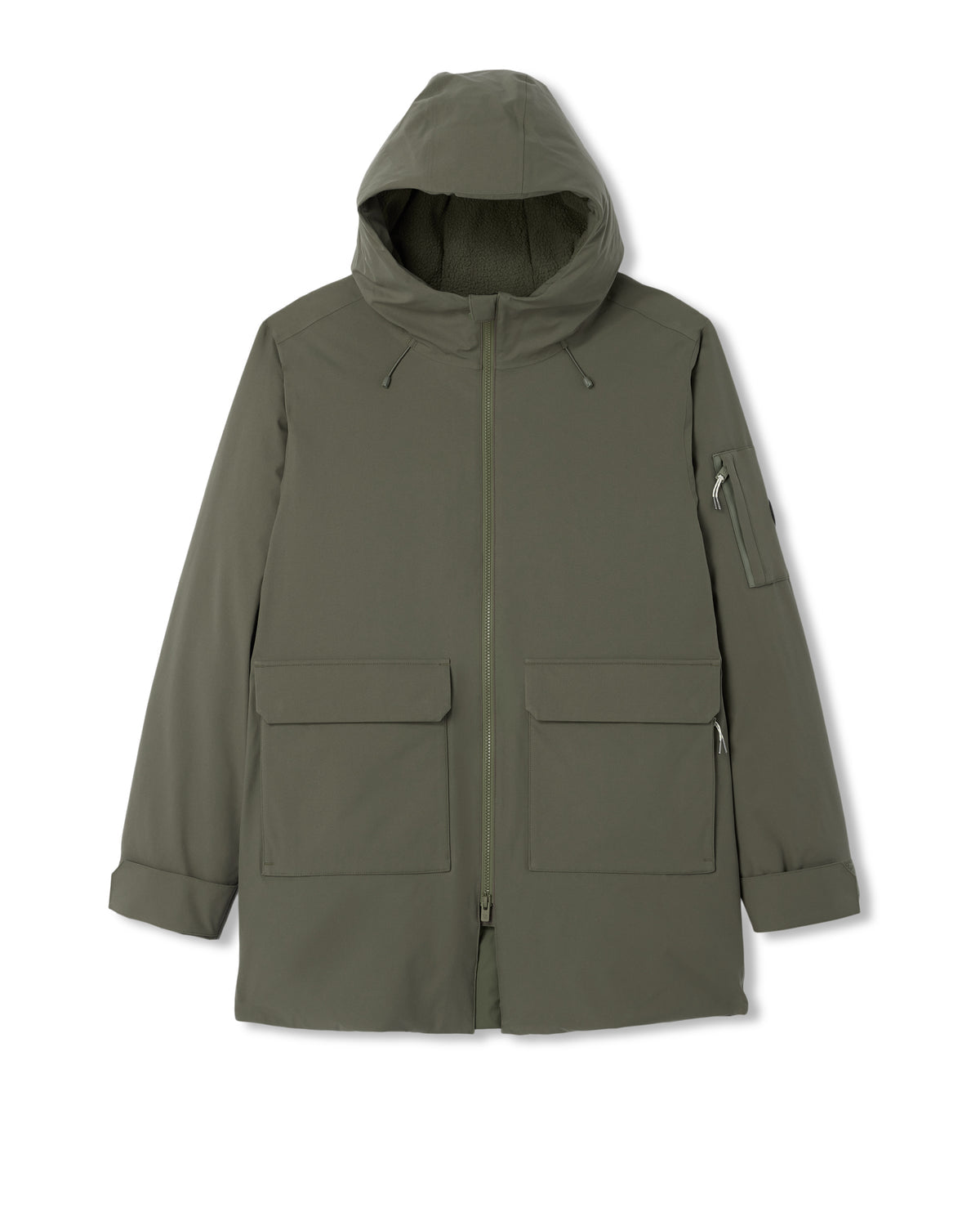 Bering Down Parka Warm Men's Oregano Jacket | Vuori discount