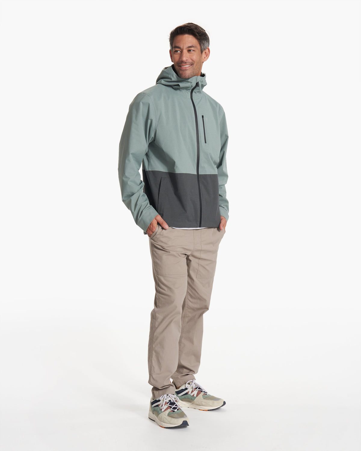 Oahu Rain Jacket Men's Stormy Lightweight Jacket | Vuori outlet
