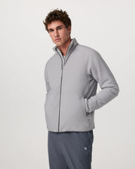 Malin Hybrid Jacket Men's Classic Fit Sea Fog Jacket | Vuori shop