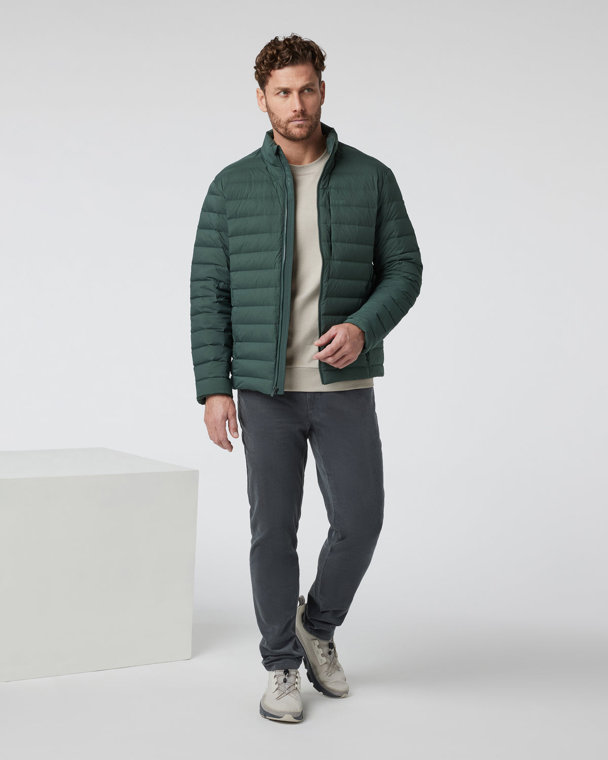 Steadfast Insulated Full Zip Jacket Aspen | Vuori outlet
