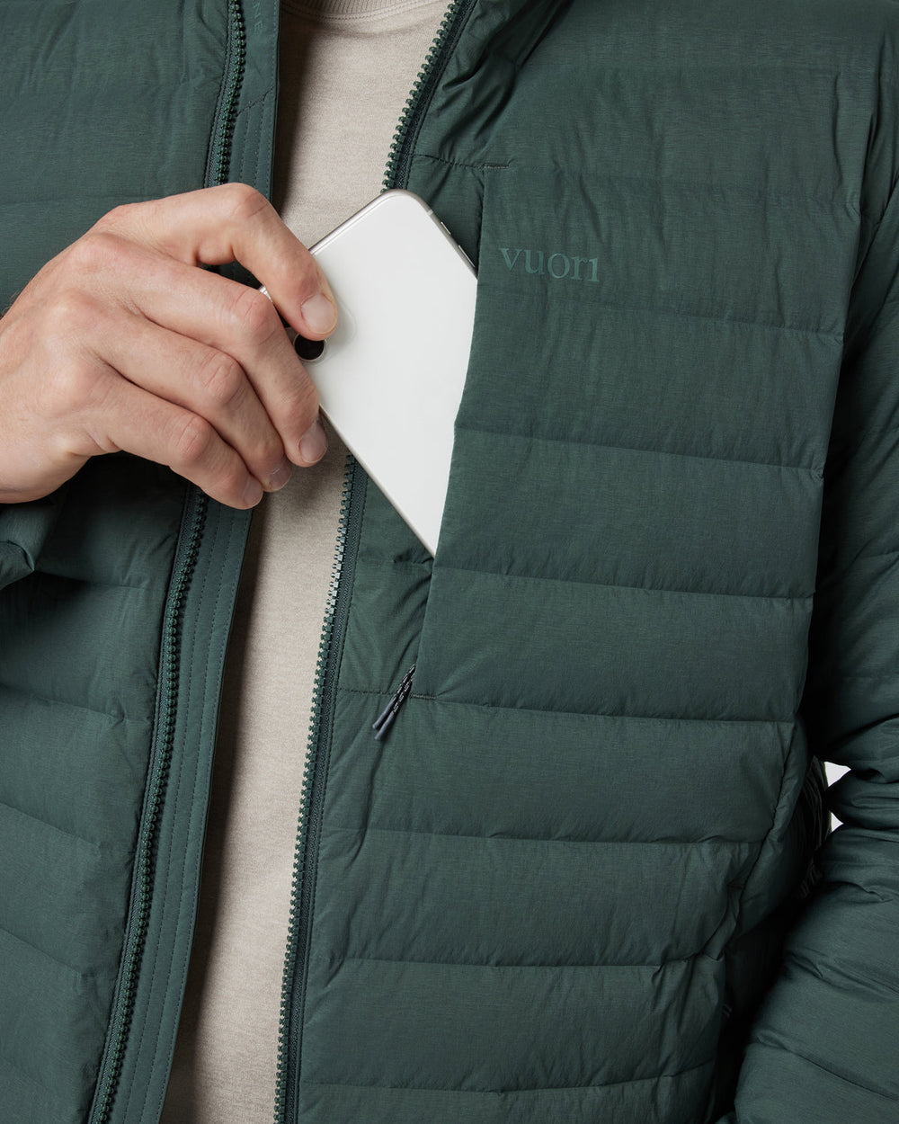 Steadfast Insulated Full Zip Jacket Aspen | Vuori outlet