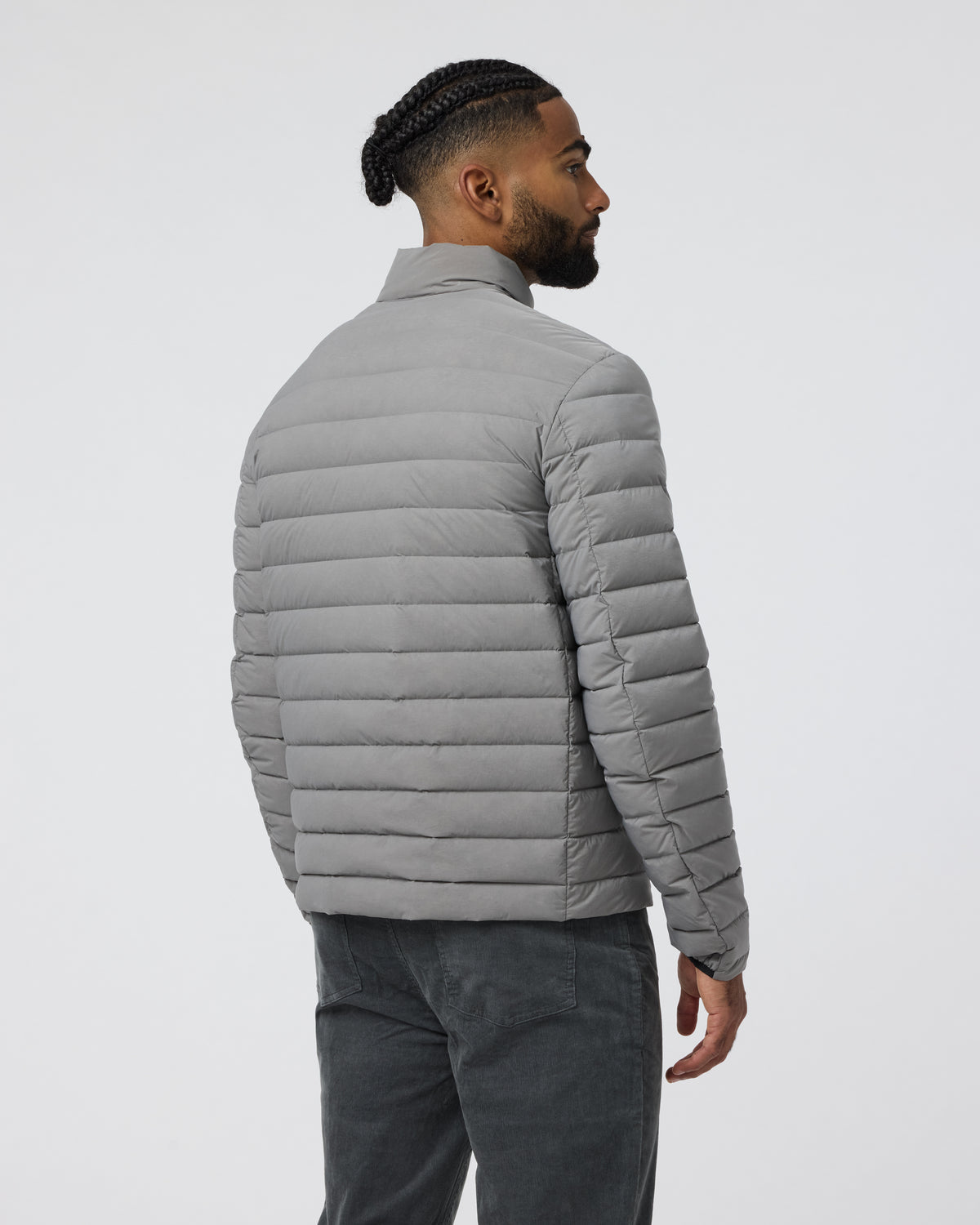 Steadfast Insulated Full Zip Jacket Shiitake | Vuori shop