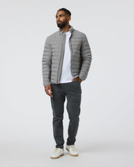Steadfast Insulated Full Zip Jacket Shiitake | Vuori shop