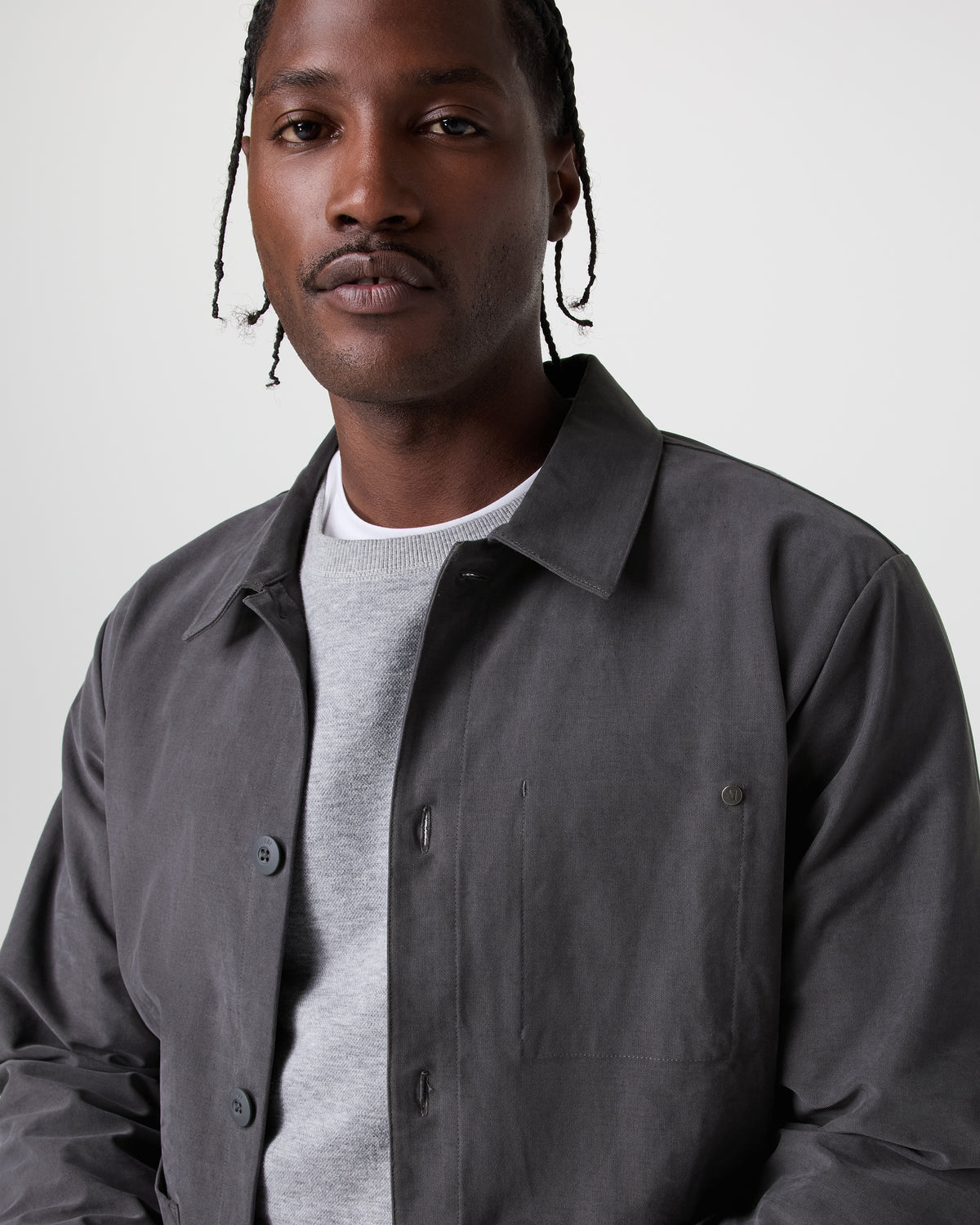 Timor Chore Jacket Charcoal | Vuori sale