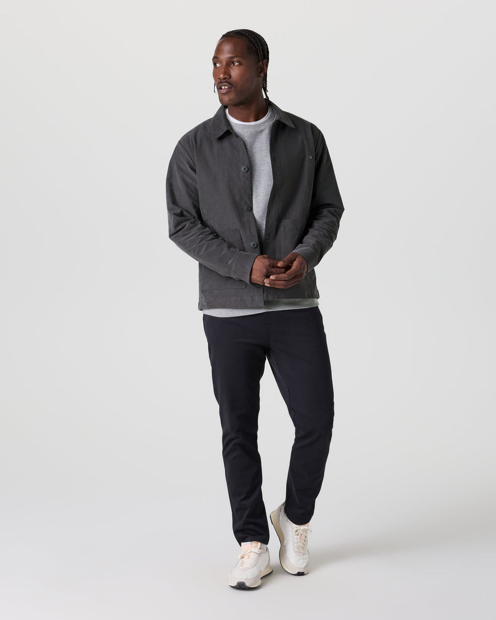Timor Chore Jacket Charcoal | Vuori sale