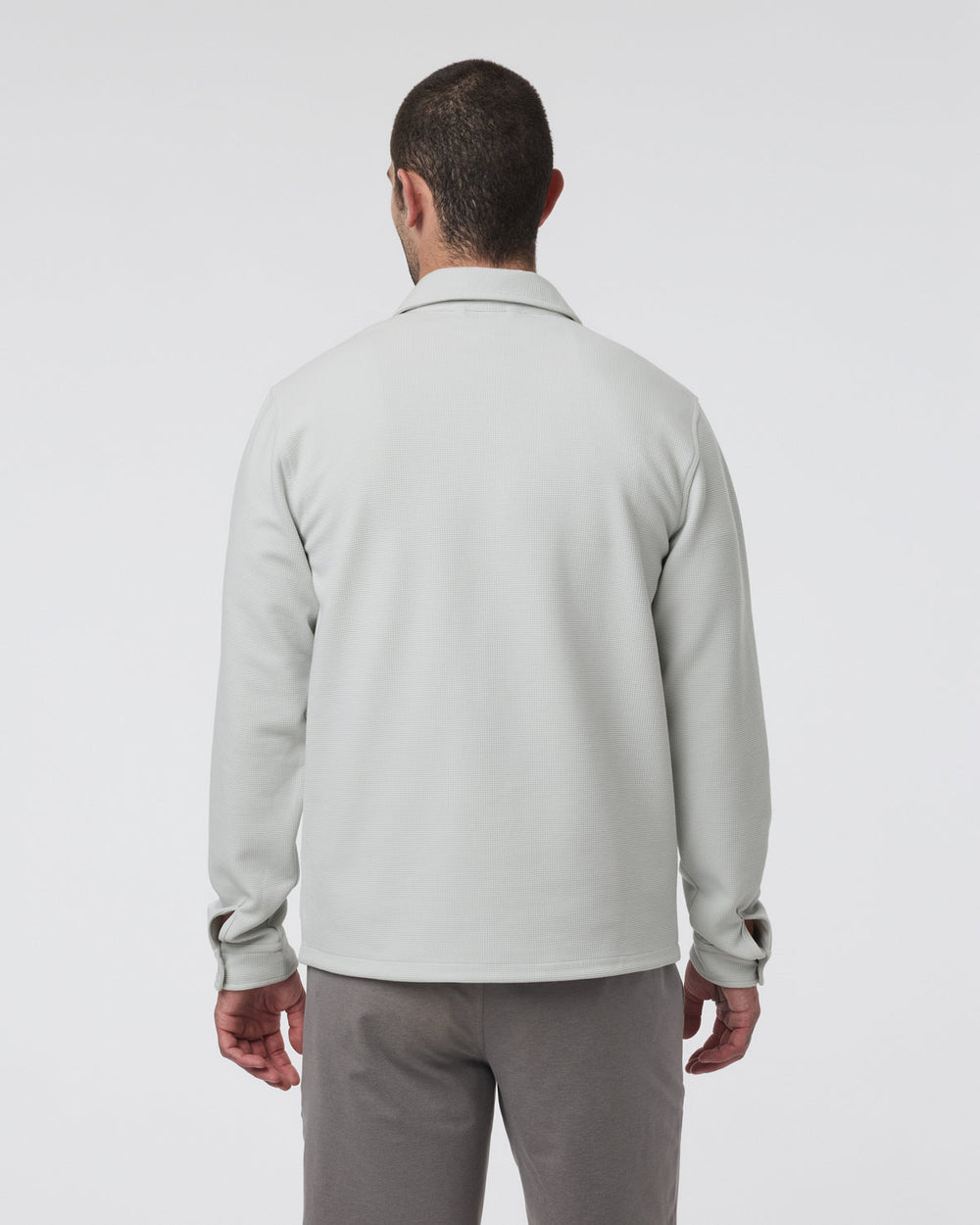Waffle Shirt Jacket Salt | Vuori outlet