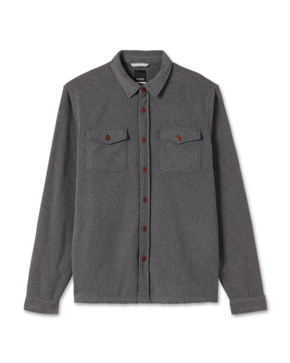 Aspen Shirt Jacket Men's Heather Grey Shirt Jacket | Vuori shop