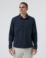 Coronado Shirt Jacket Midnight Heather | Vuori online