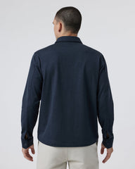 Coronado Shirt Jacket Midnight Heather | Vuori online