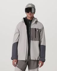 Taika Snow Shell Men's Amethyst Grey Ski/Board Jacket | Vuori shop